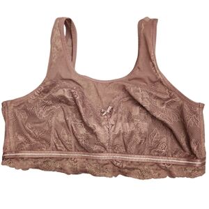 Cacique Dusty Purple Lace Unlined No Wire Size 18/20